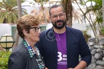 Presentación del programa de actos del Día Internacional de las Mujeres en Telde (Foto TA y FJS)